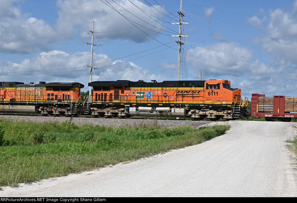 BNSF 6111 Roster shot